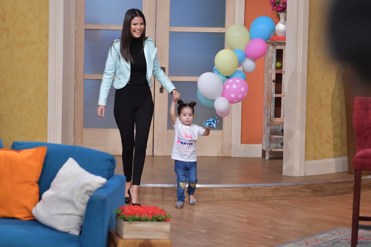 El 8 de enero, Ana Patricia llevó a Giulietta al trabajo para hacer un gran anuncio.