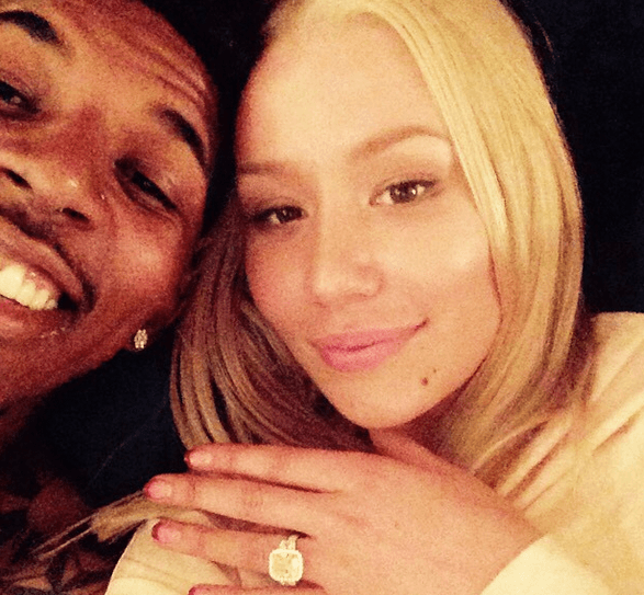 Hace unos meses Iggy Azalea se comprometió con el basquetbolista Nick Young.