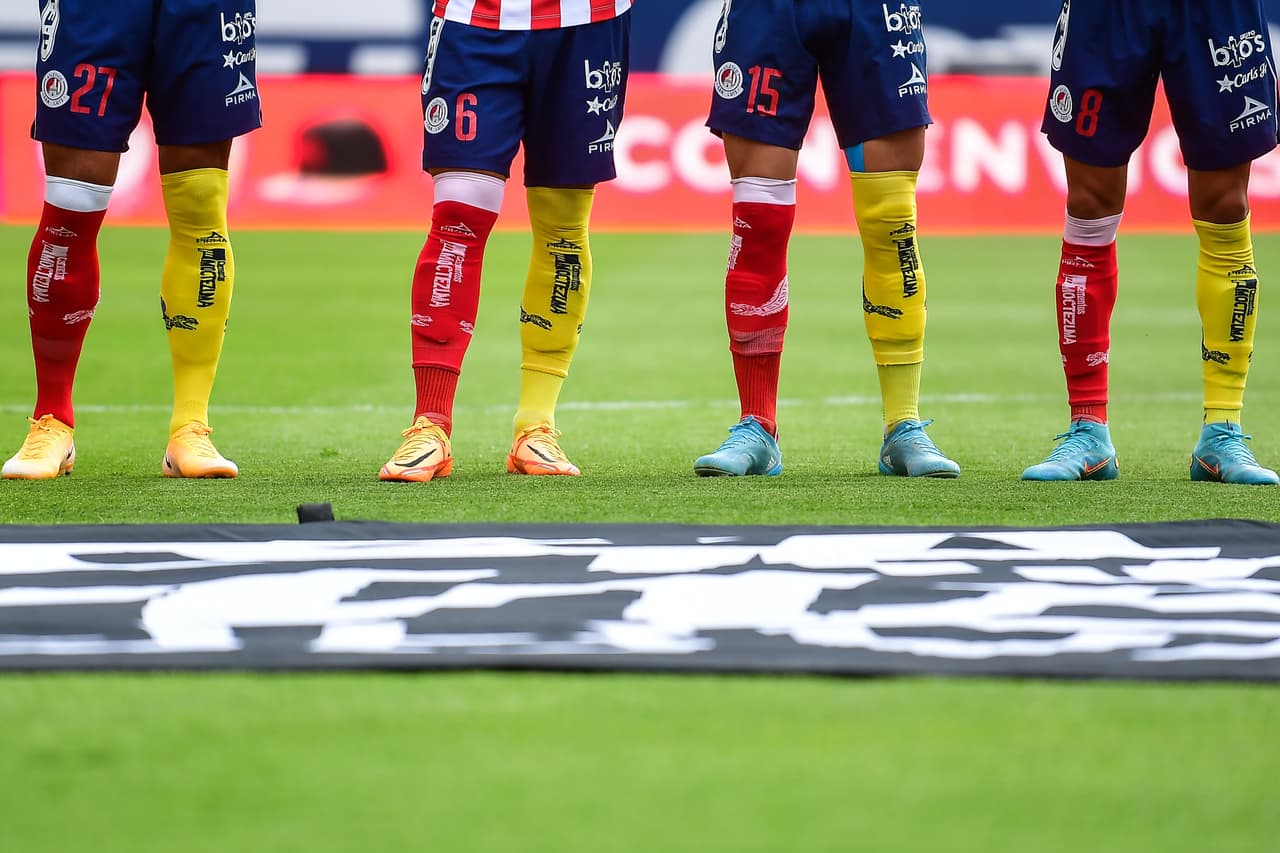 En relación a la campaña de concientización de la Liga MX, los equipos utilizaron calcetas de diferente color.