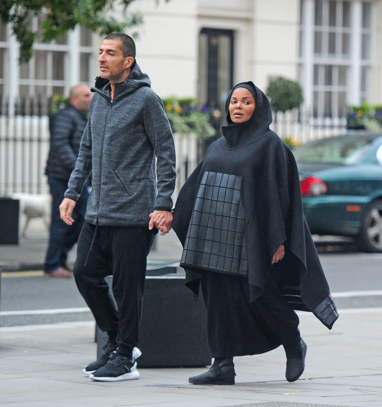 Janet Jackson sigue disfrutando de su embarazo en Londres.
