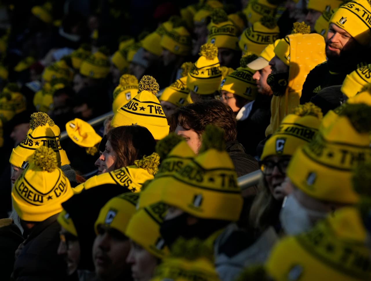 La presencia amarilla de Columbus Crew SC se hizo sentir en el Lower.com Field.
<br>