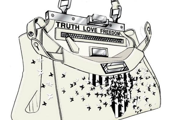 Su inspiración: el continente africano y la lucha por la igualdad de los derechos. (Imagen de Fendi).