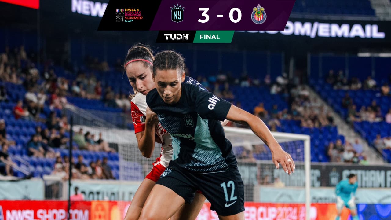 Chivas es eliminado de la Summer Cup por goleada ante Gotham FC