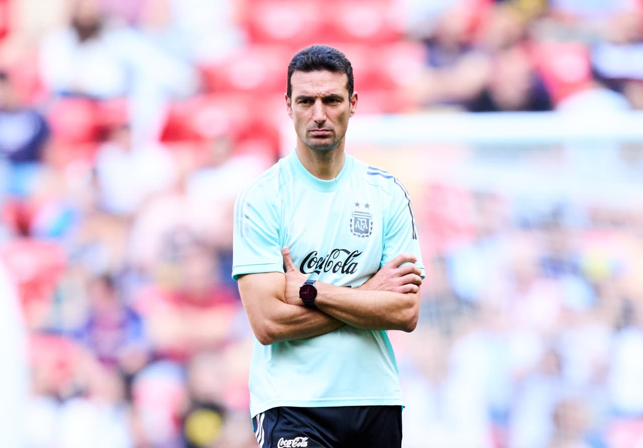 Lionel Scaloni: "No hay reemplazo en lo futbolístico para Lo Celso"