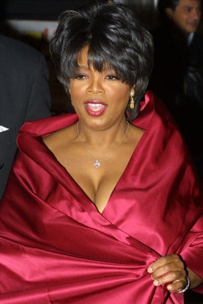 Y también, en la política. Aquí la vemos en una gala en el centro Kennedy en 2001.