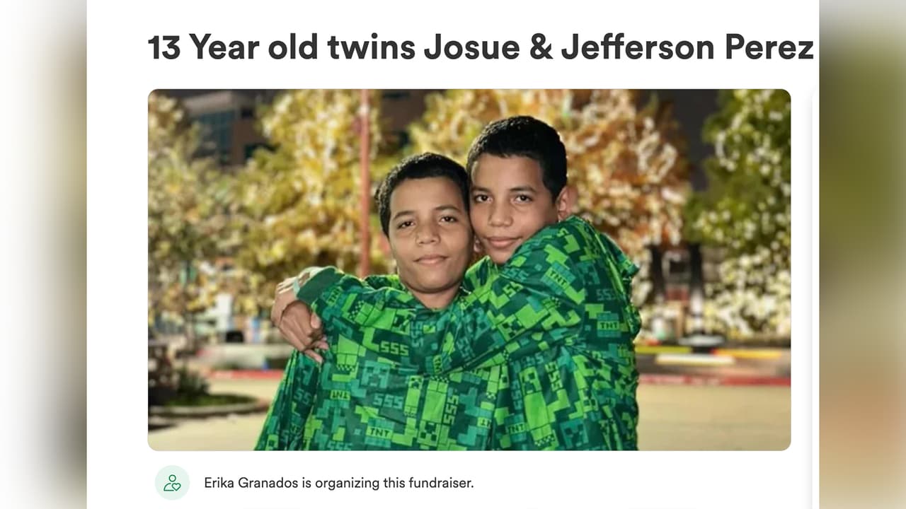 Se ha habilitado una cuenta de 
<b>Gofundme (13 Year old twins Josue & Jefferson Perez)</b> para ayudar a la familia con los gastos funerarios de los hermanos.