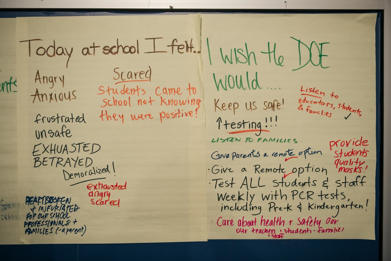 Maestros señalan que la presencia de alumnos es poca debido al alto número de contagios que se registraron durante las vacaciones de invierno.