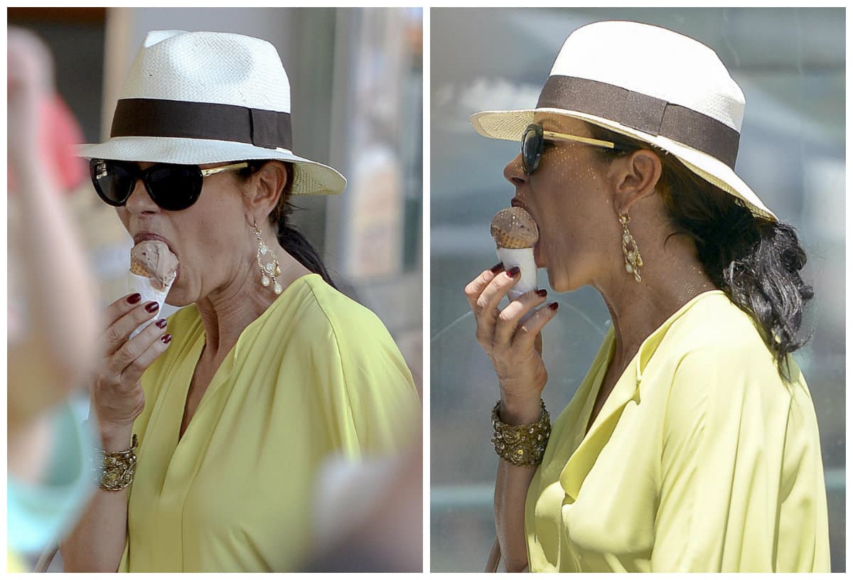 ¿Qué original manera de comer, no les parece?