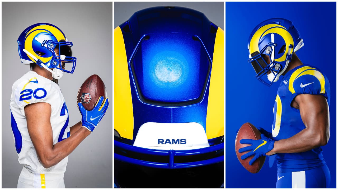 El equipo de Los Angeles Rams continúa en proceso de reestructuración y ahora presentaron su nueva y novedosa indumentaria.