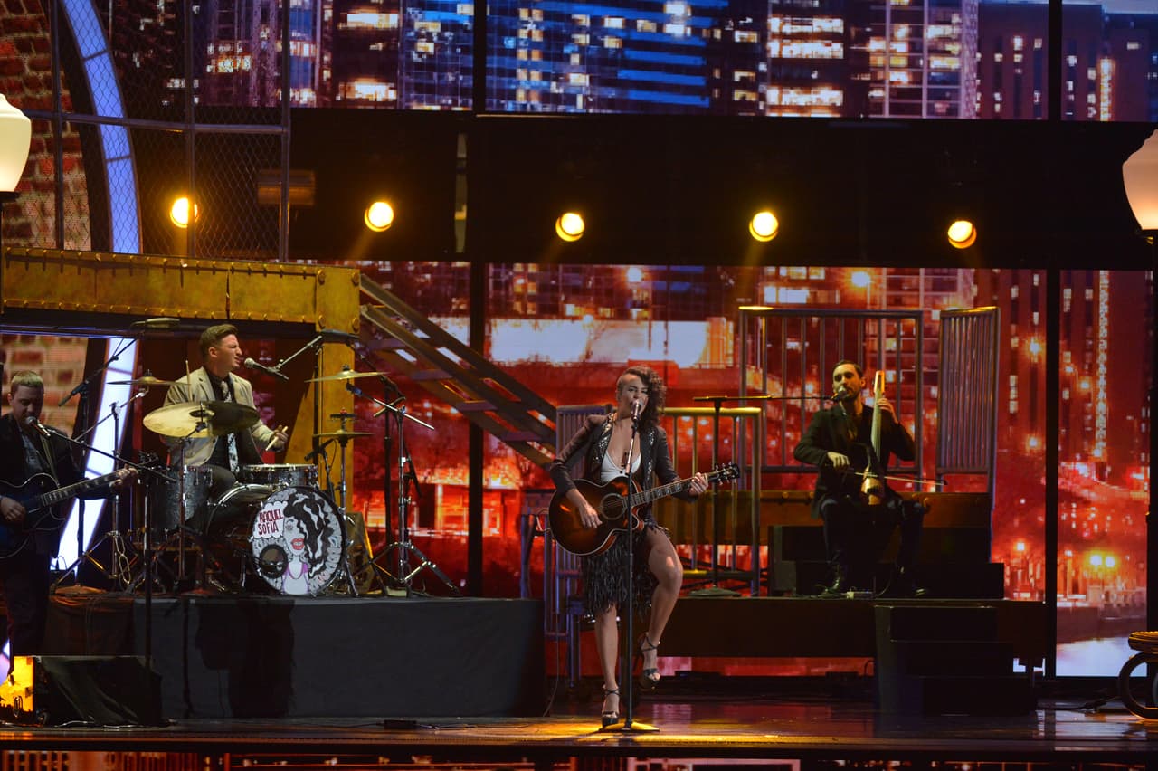 Todos los rincones del escenario vibraron con su tema.