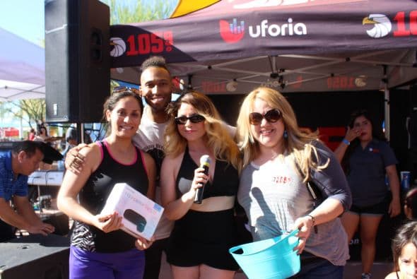 Una tremenda "Fiesta de Verano" disfrutaron cientos de personas en "Wet 'n' Wild, donde estuvieron presentes los talentos de nuestras emisoras de Uforia. 