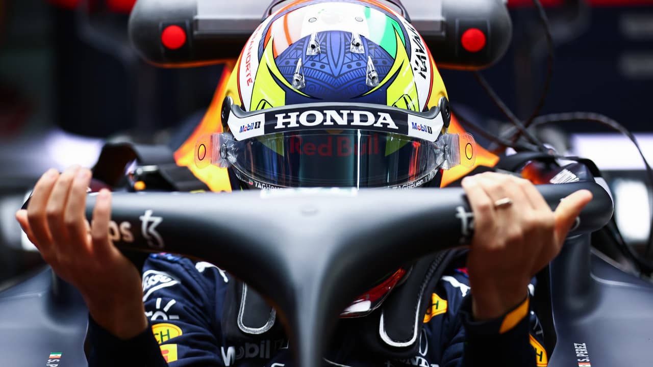 Checo saldrá noveno en el GP de Rusia; Verstappen en último