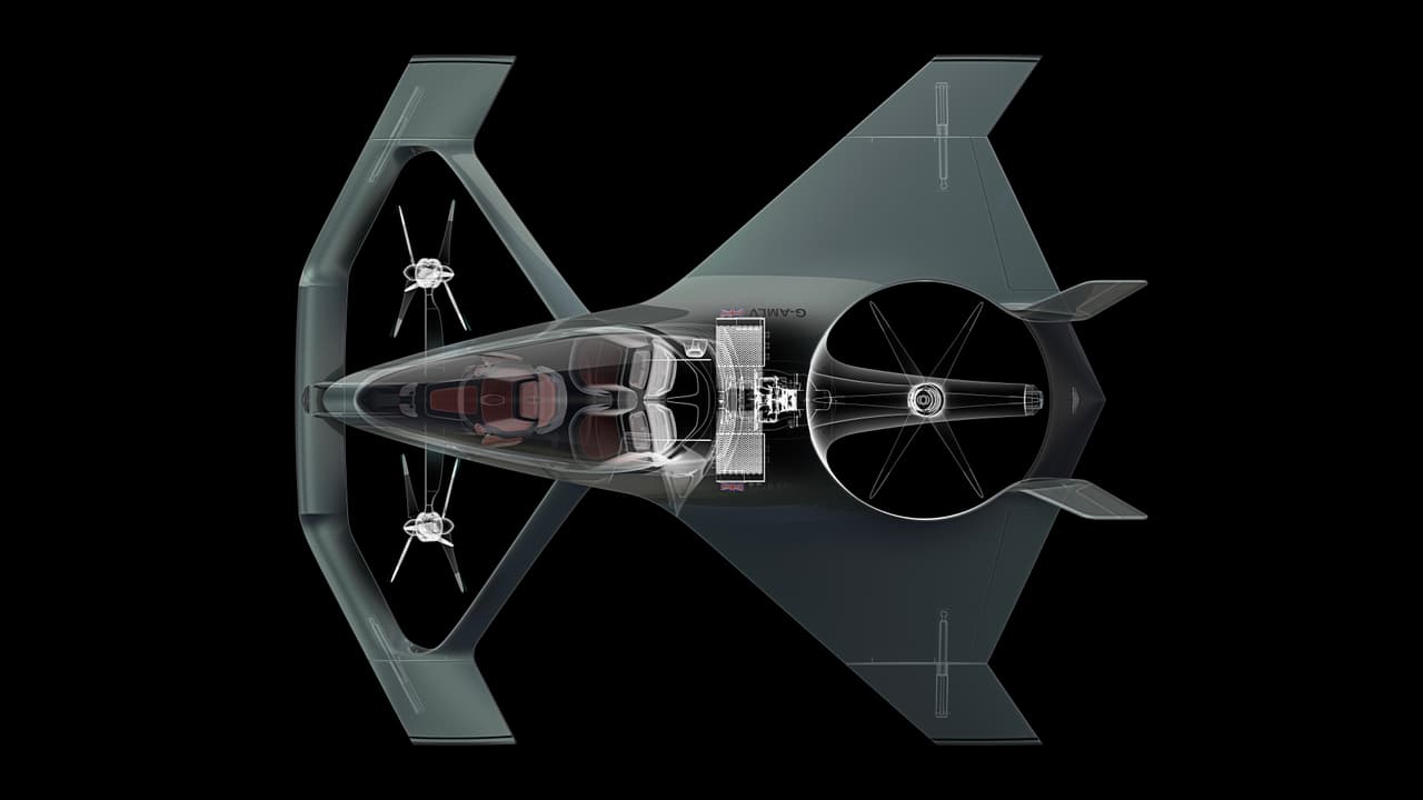 Aston Martin nos dice que el Volante Vision Concept es capaz de alcanzar velocidades de hasta 200 millas por hora.