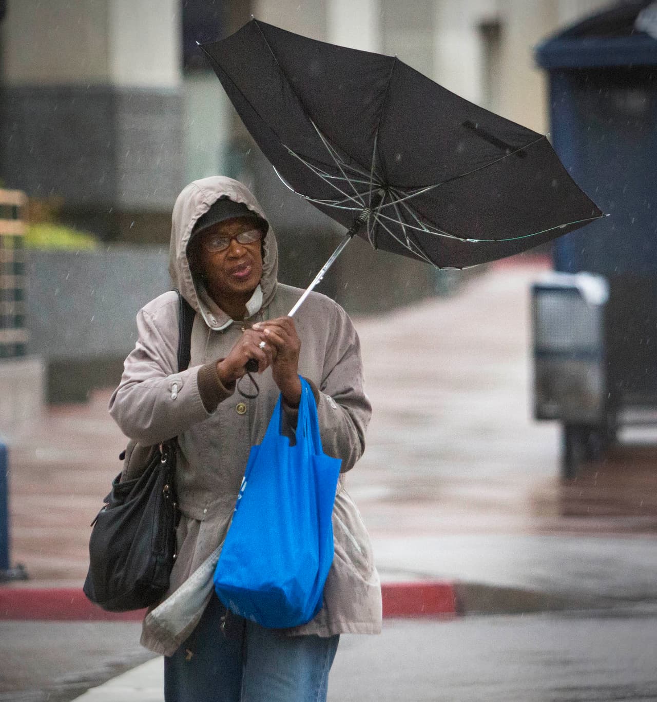 Los vientos también se han fortalecido con la tormenta