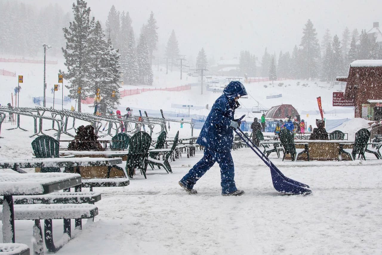 También las nevadas se han intensificado