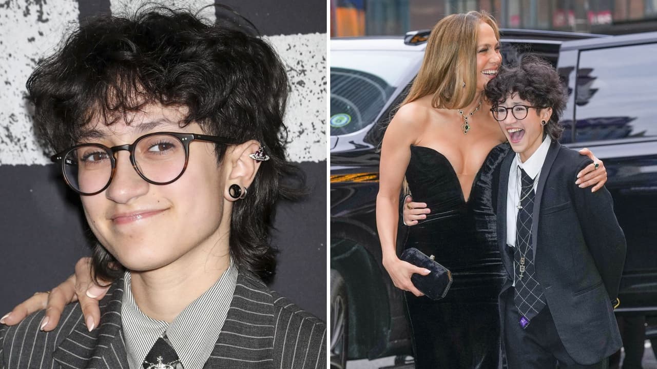 Hija de JLo impacta con otro atuendo estilo ‘tomboy’, pero ahora maquillada: la cantante la presume