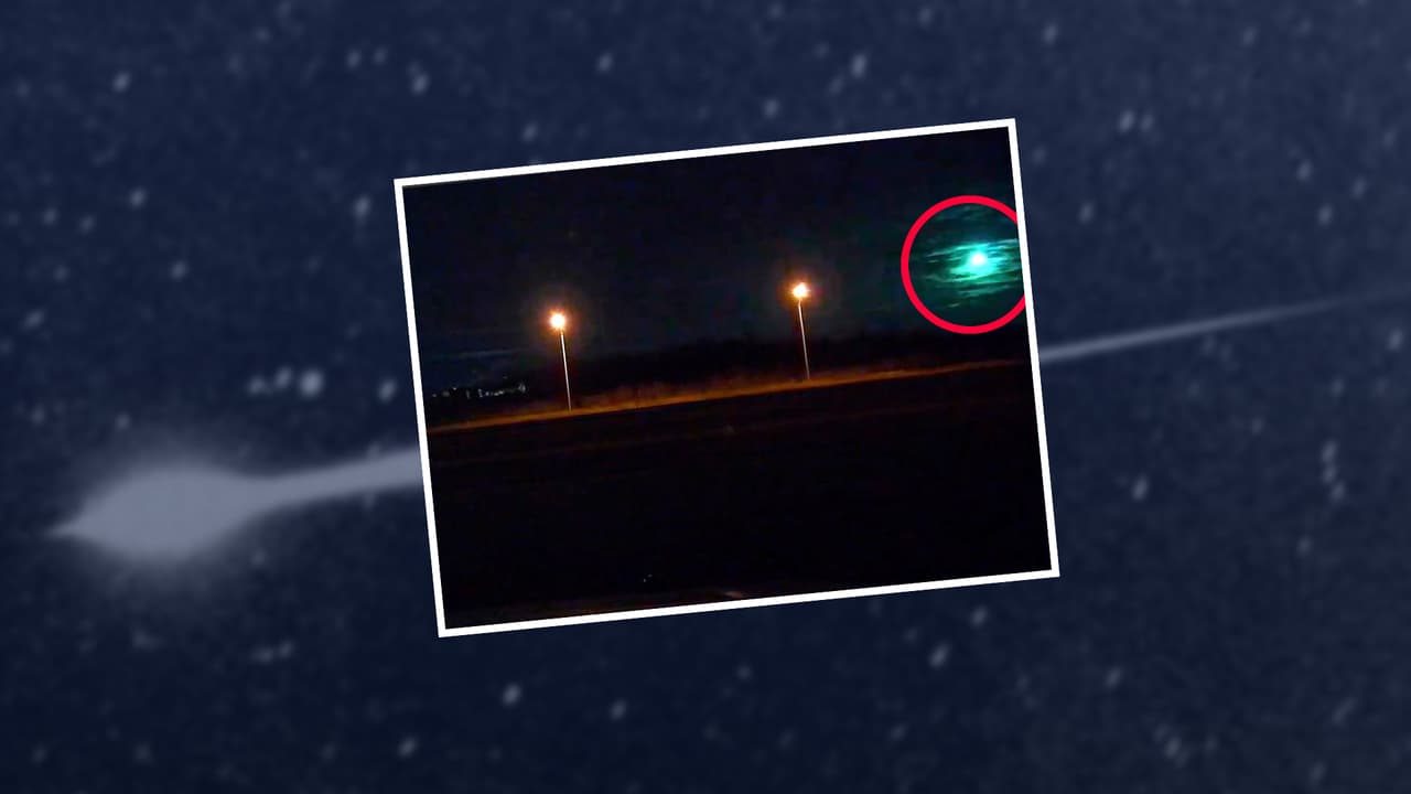 “¿Qué tan genial es esto?”: dashcam de un policía capta momento en que un meteorito entra a la Tierra