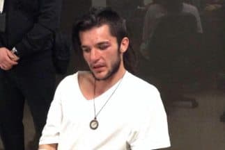 El activista Sandino Bucio. (Imagen tomada de Twitter).