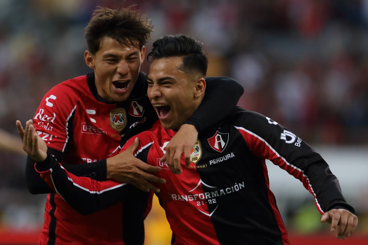Jairo Torres, en su último patido con Atlas antes de ir a la MLS con el Chicago Fire, abrió el marcador antes de que el 'Diente' López igualara el marcador por la vía del penal en la agonía.
