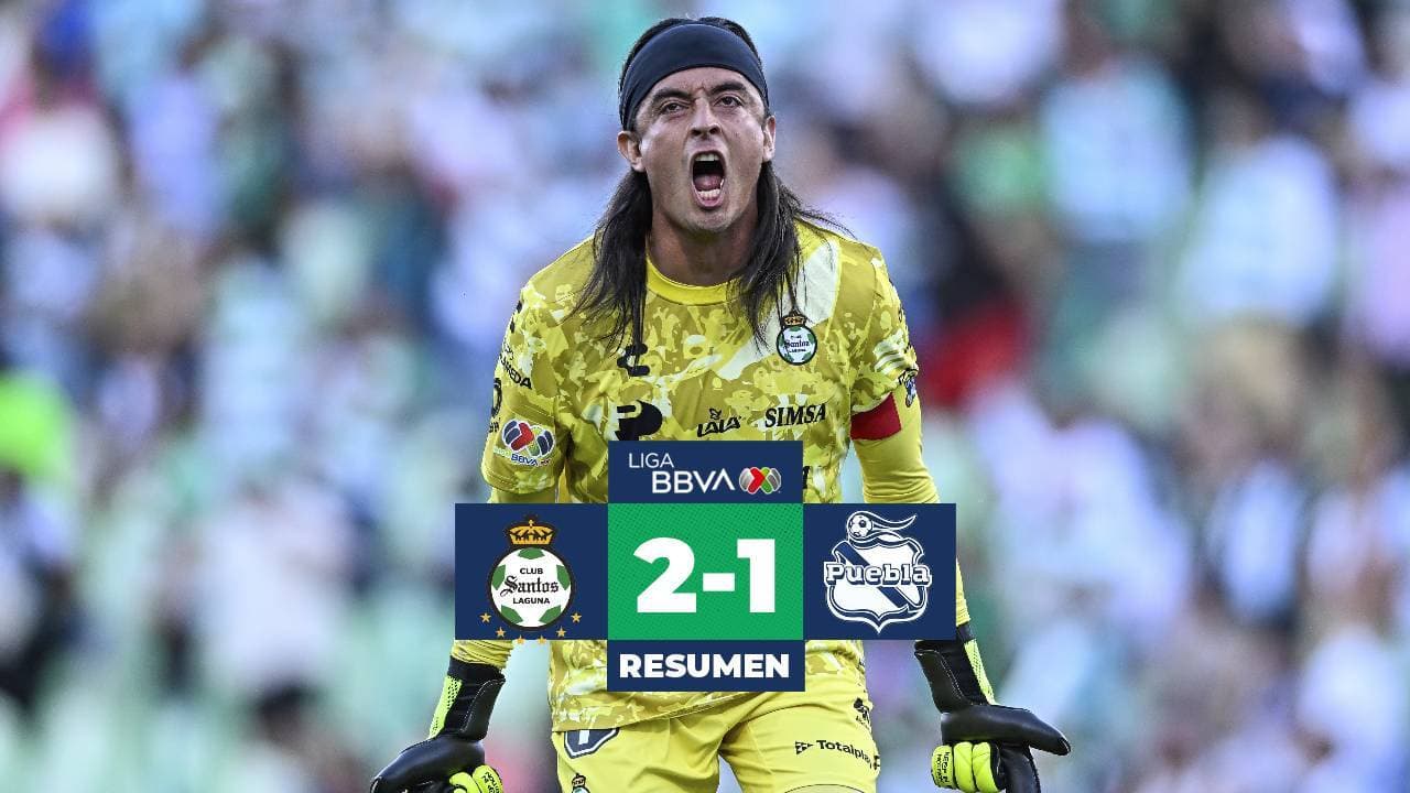 Resumen | Santos logra importante victoria ante Puebla en casa