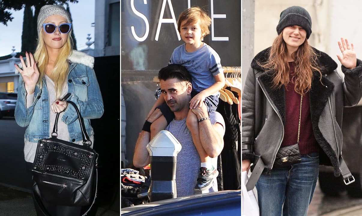 De vacaciones o en compras de último momento, así pasan el fin de año los famosos.