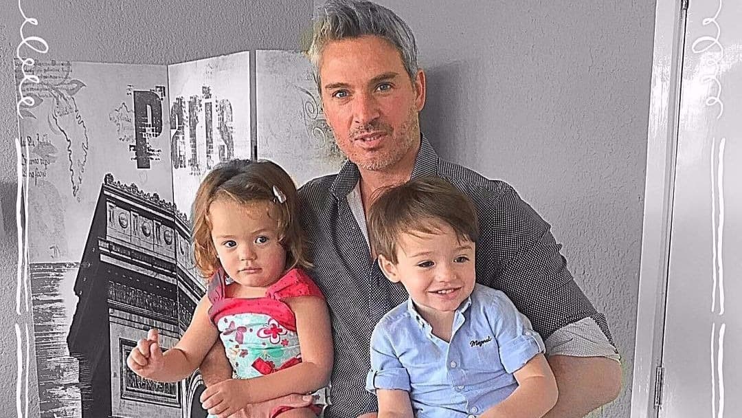 Ramiro Fumazoni y sus mellizos se quedaron sin casa después del terremoto que azotó a México