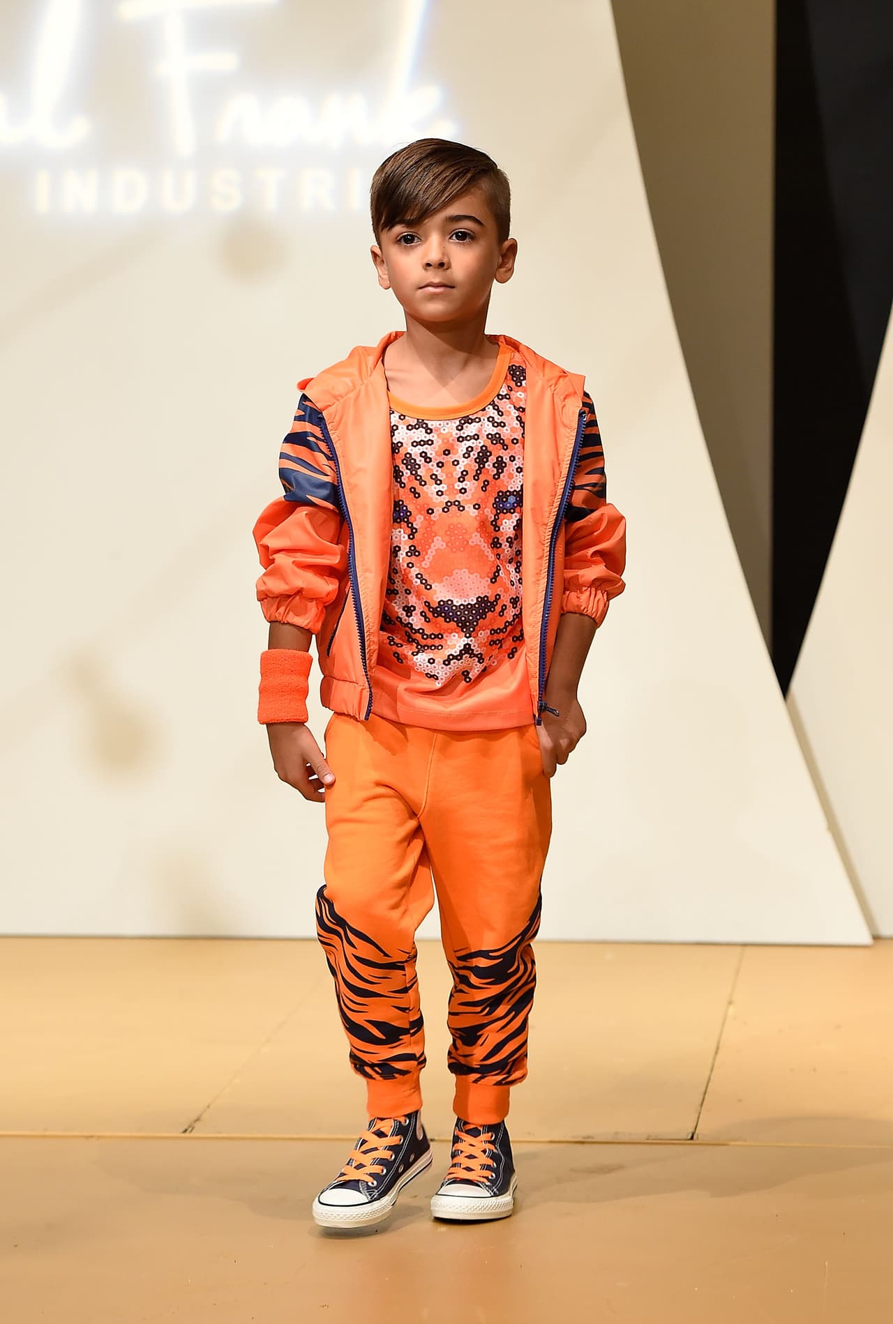 También pudimos ver la moda infantil que llegó a Nueva York con el debut de ‘Paul Frank Industries’.