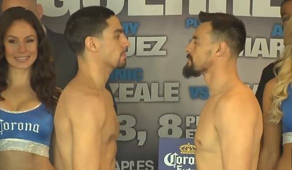 Danny García y Robert Guerrero superaron la báscula