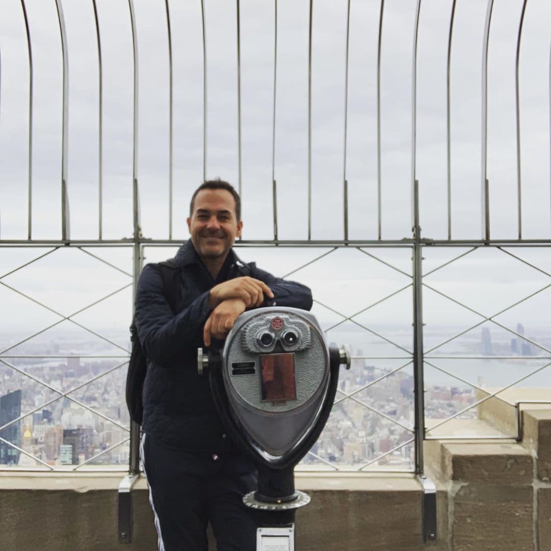 El fin de semana lo disfrutó al máximo recorriendo las diversas atracciones turísticas de 'La Gran Manzana'.