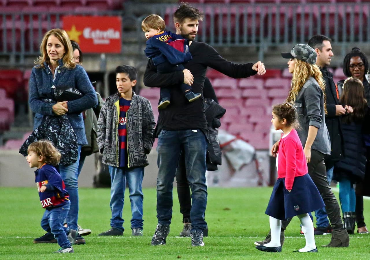 Piqué con Sasha.