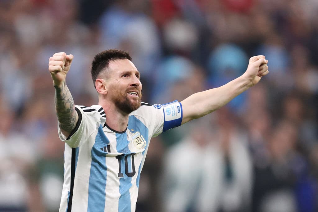 Messi sobre la Copa del Mundo: "Se hizo desear pero acá llegó"