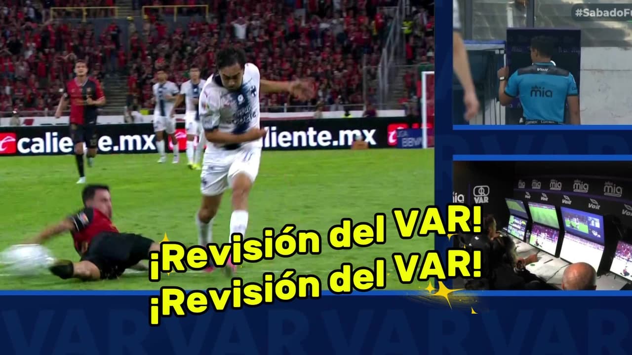 ¡Interviene el VAR en está jugada en contra de Atlas!
