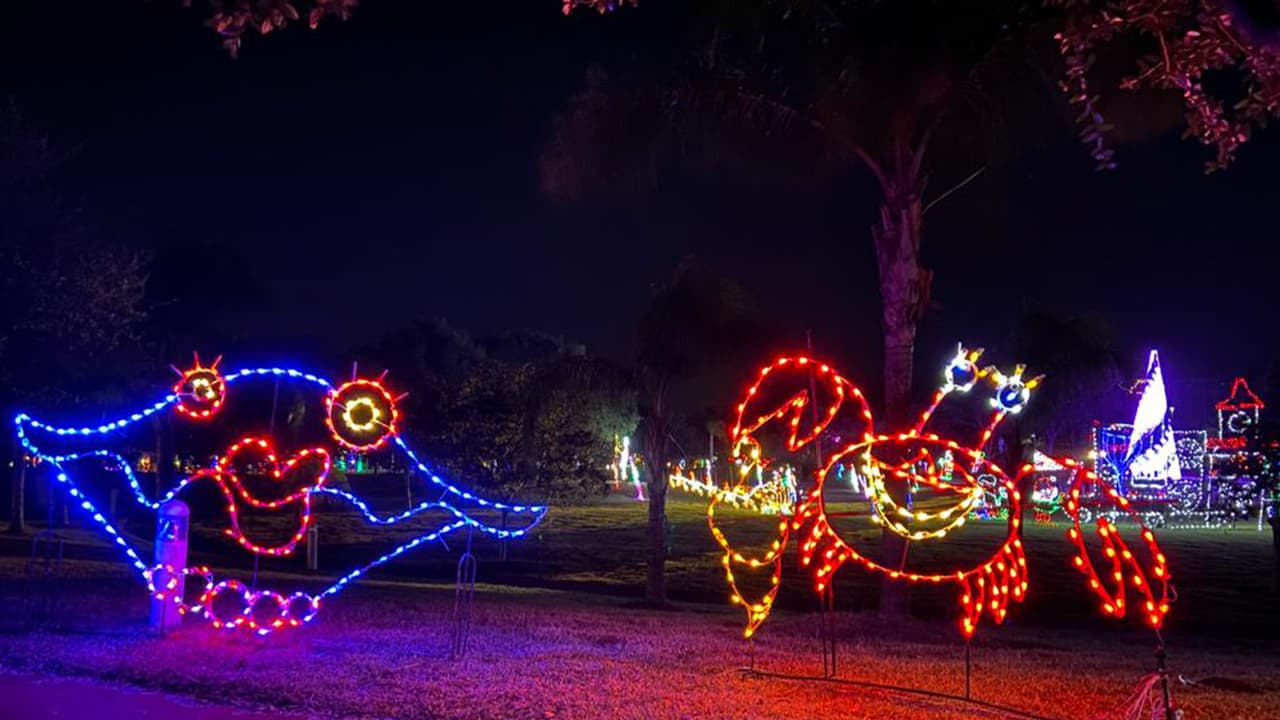 Este año, la temporada navideña brillará más que nunca en el Moody Gardens de Galveston.