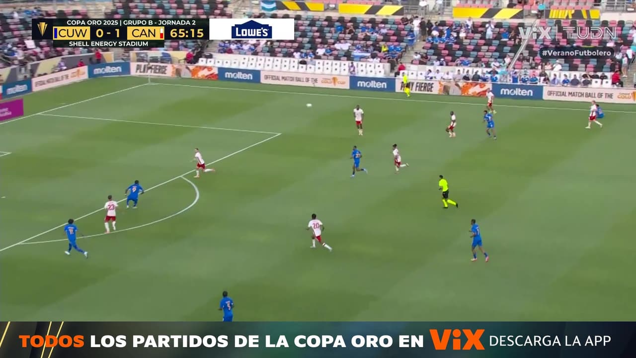 ¡Le anulan golazo a Curazao! VAR determina posición adelantada