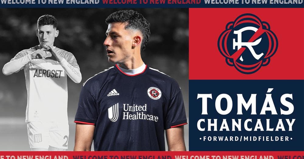 Acento argentino en el ataque: New England suma a Tomás Chancalay