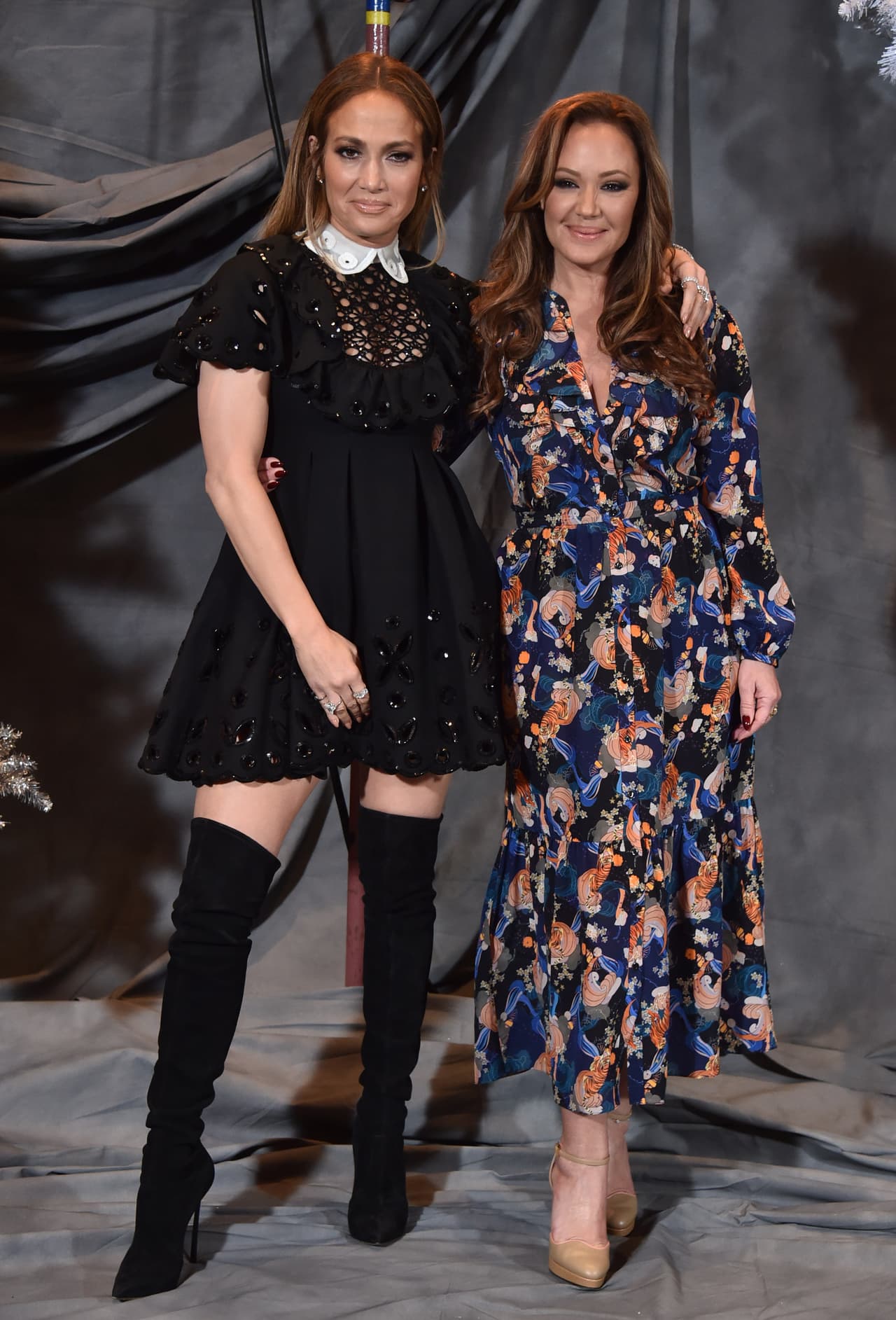 Compartieron créditos en el filme 'Second Act', producida también por Jennifer López y Elaine Goldsmith-Thomas.