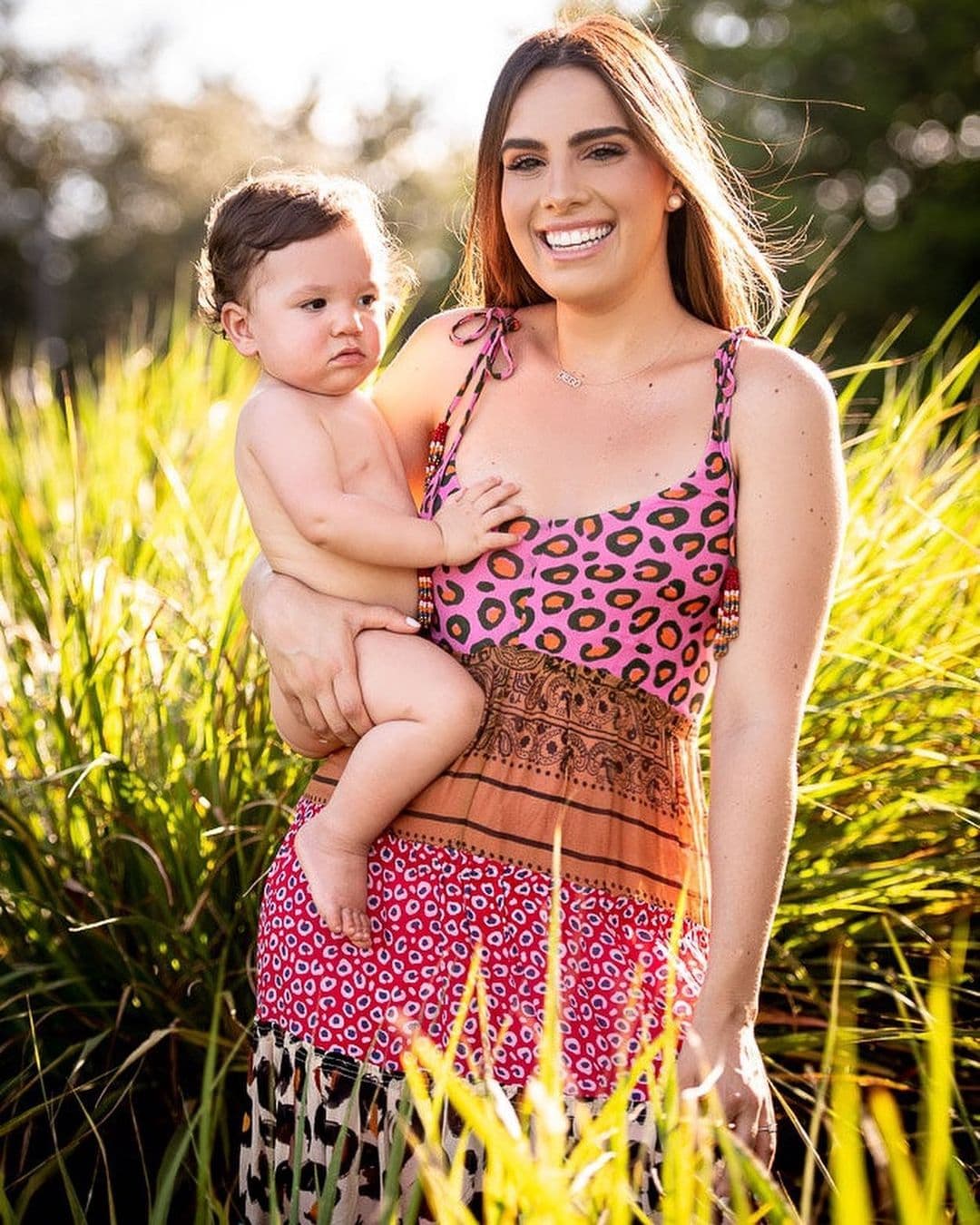 Convrtirse en madre era uno de sus sueños más grandes, es por ello que goza a cada instante tener entre sus brazos a su pequeño Diego Alejandro Cracco Chediak.