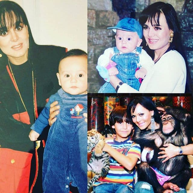 En 1995, Maribel dio a luz a su hijo José Julián.