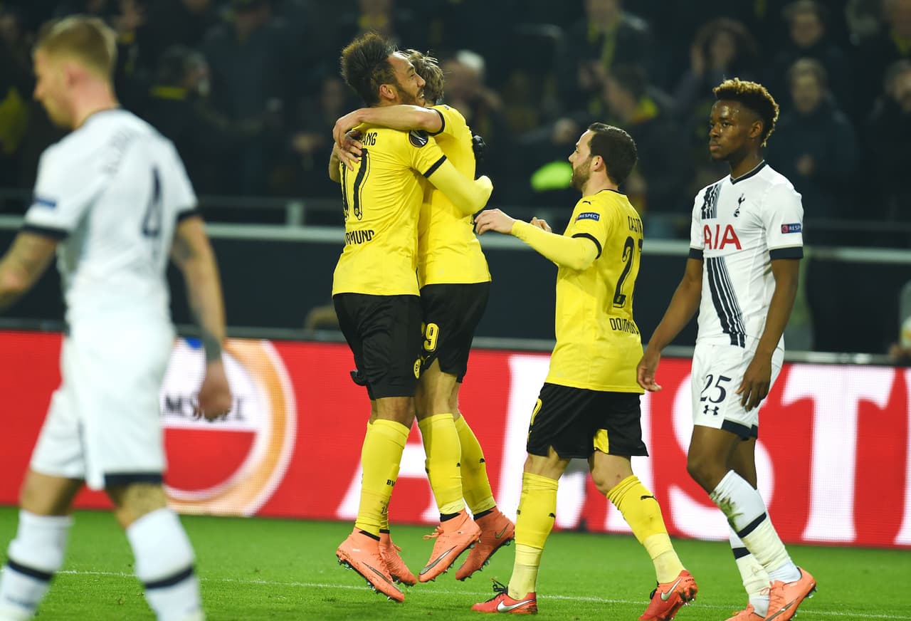 Dortmund borró a los Spurs
