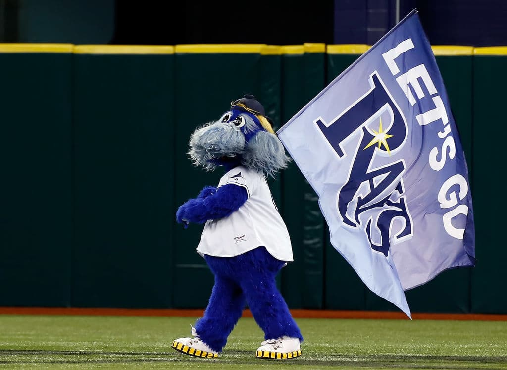 'Raymond', la carismática mascota de los Tampa Bay Rays.