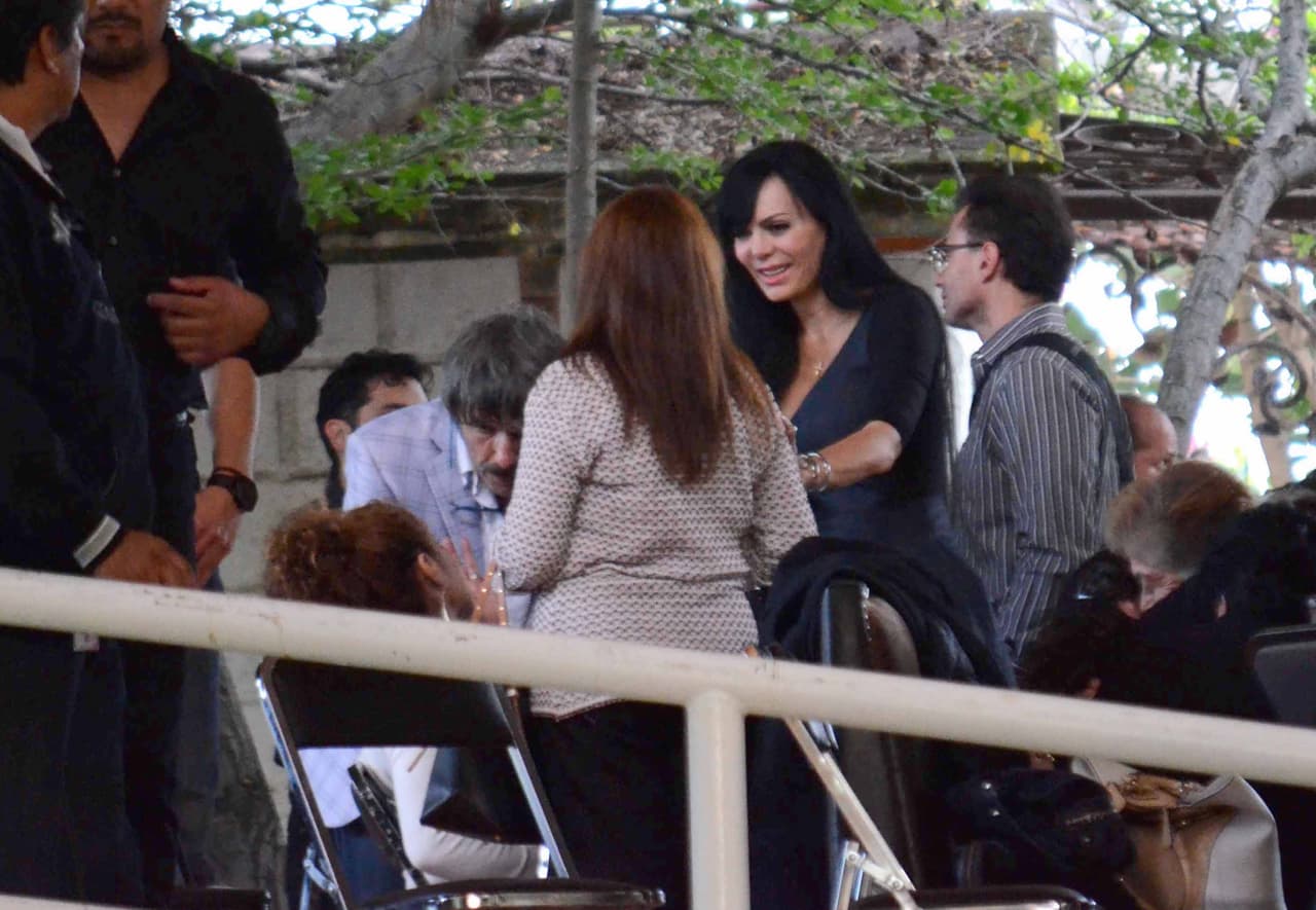 La llegada de la actriz llamó mucho la atención.