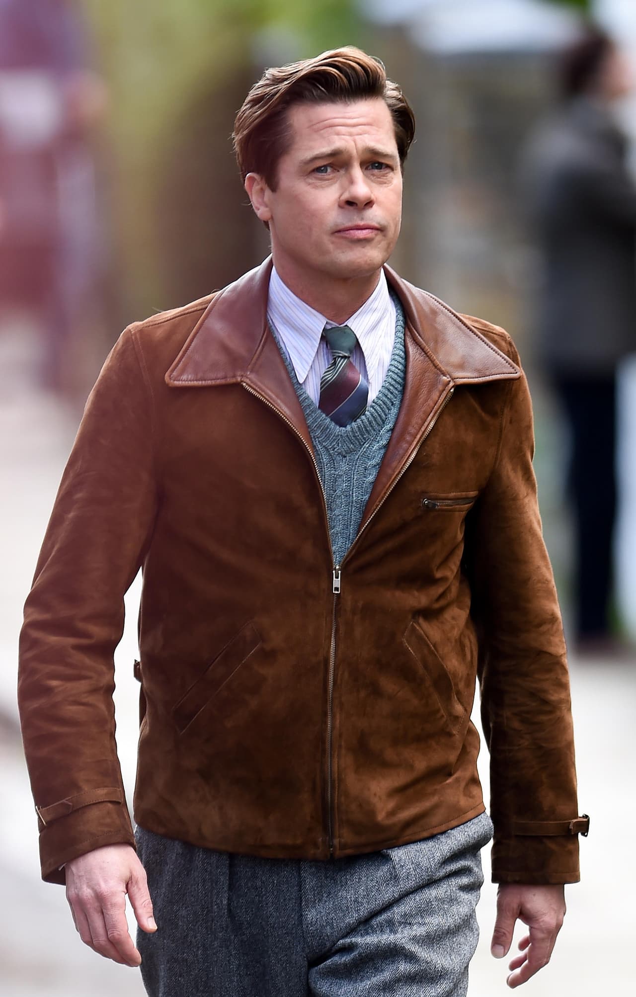 Brad Pitt luciendo guapísimo como siempre.