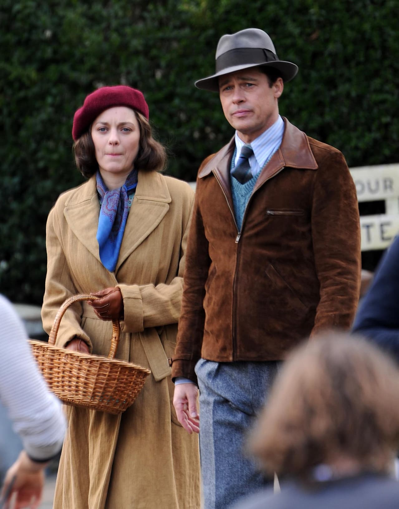 Marion y Brad hacen muy buena pareja en pantalla.