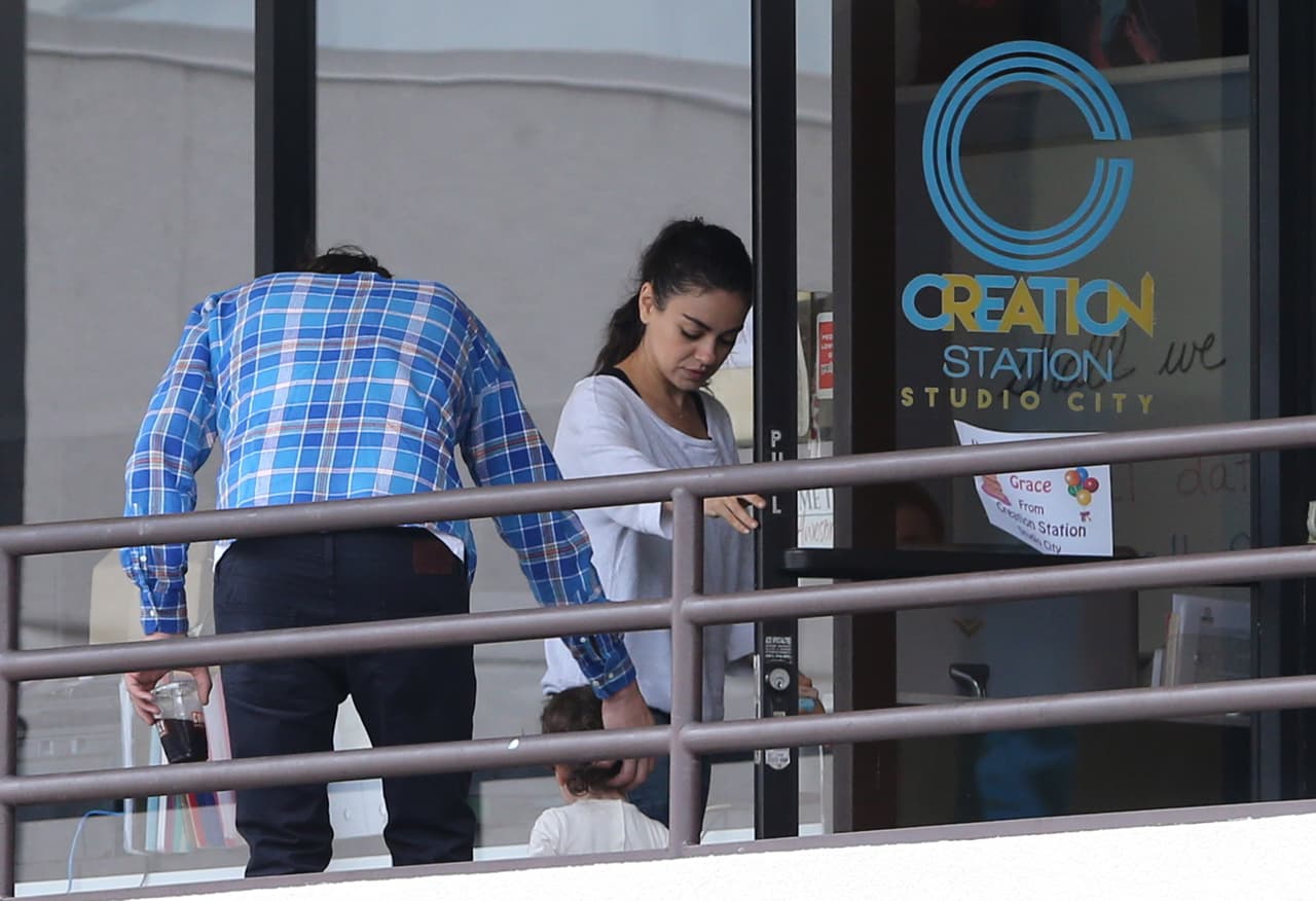 Afortunadamente llegó mami Mila y todo volvió a la calma.