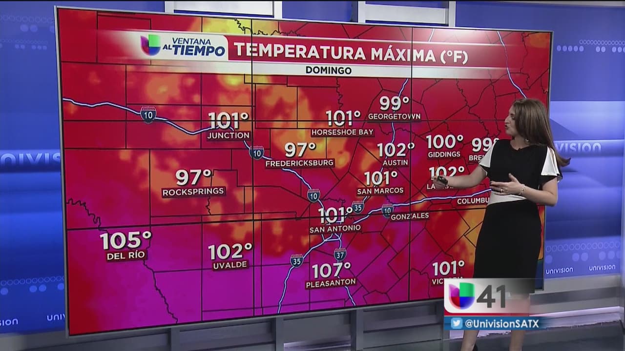Continúan las condiciones de alto calor en San Antonio
