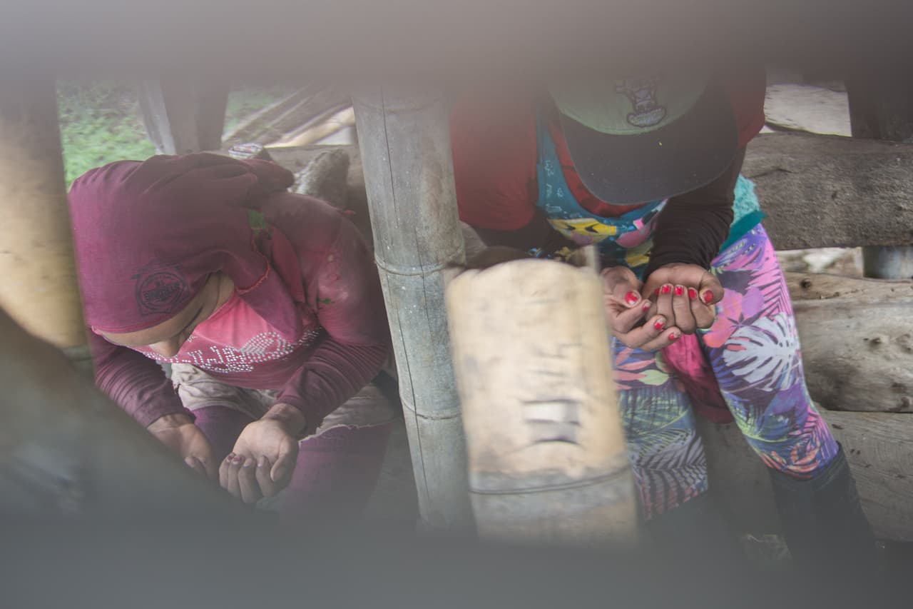 El rechazo de algunos miembros de sus familias empujan a las mujeres transgénero indígenas fuera de sus comunidades. En las haciendas cafetaleras se independizan, la mayoría de ellas antes de los 18 años, una edad en la que todavía no es legal trabajar en Colombia.