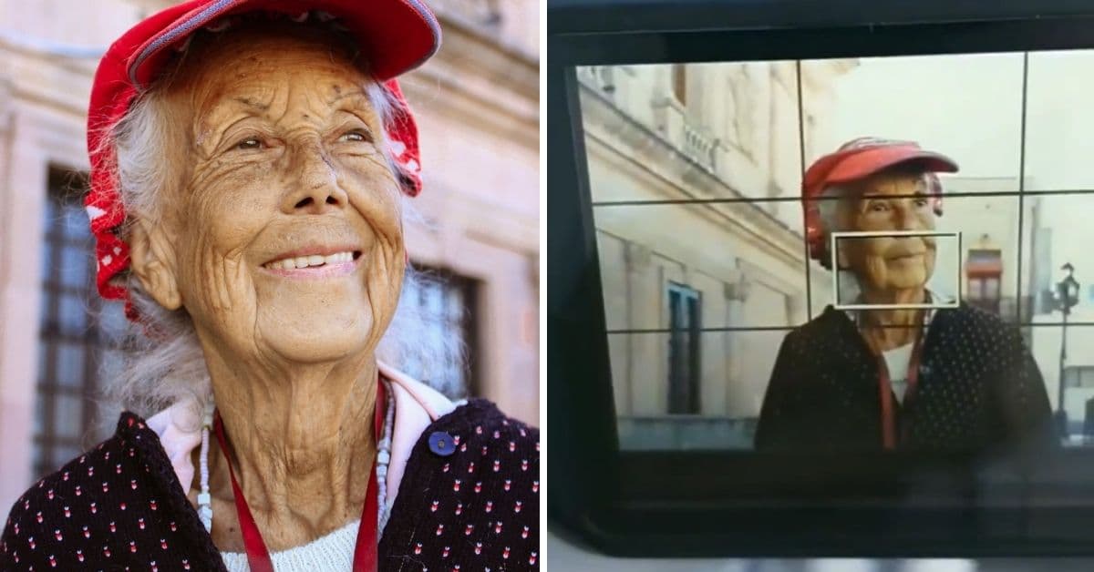 A sus 80, abuelita cumplió su sueño de ser modelo por un día: pagó las fotos con manzanas