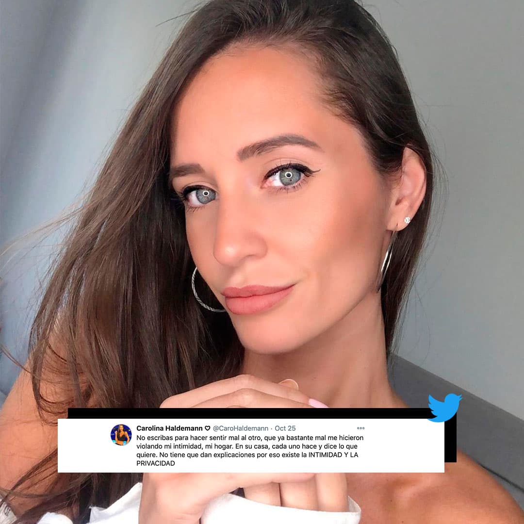 “No escribas para hacer sentir mal al otro, que ya bastante mal me hicieron violando mi intimidad, mi hogar. En su casa, cada uno hace y dice lo que quiere. No tiene que dar explicaciones por eso existe la intimidad y la privacidad”, escribió en Twitter después de lograr recuperar su cuenta.