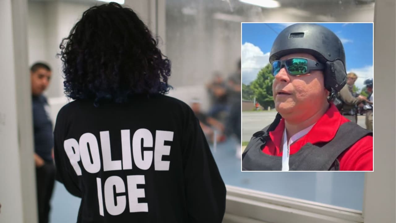 ICE pide retener en la cárcel al periodista Mario Guevara tras su arresto en una protesta en Atlanta