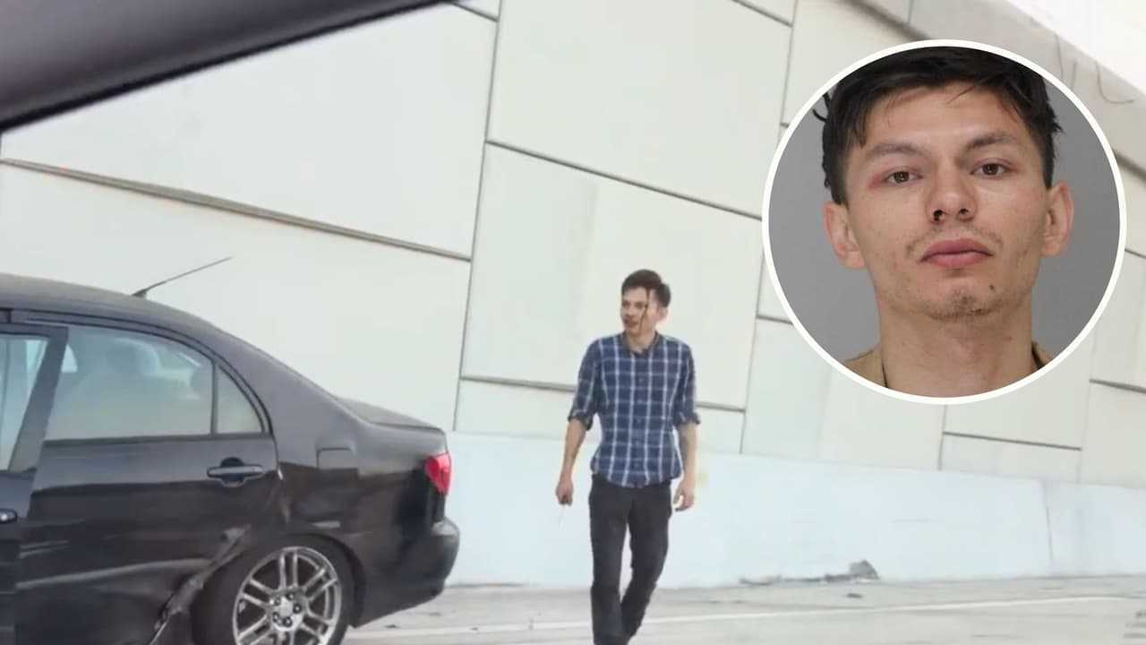 En fotografías: Estos fueron los múltiples ataques del sospechoso que sembró terror en la autopista 635 de Dallas 